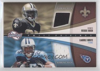 2006 Sweet Spot - Sweet Pairings Dual Jerseys #SPD-BW - Reggie Bush, LenDale White