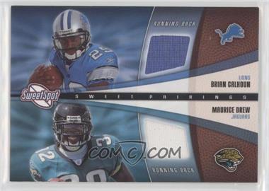 2006 Sweet Spot - Sweet Pairings Dual Jerseys #SPD-CD - Brian Calhoun, Maurice Jones-Drew