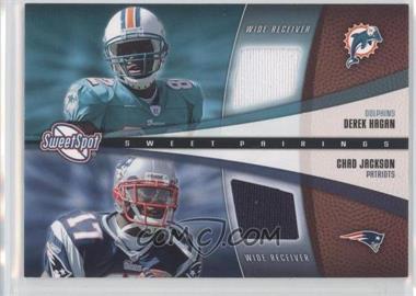 2006 Sweet Spot - Sweet Pairings Dual Jerseys #SPD-DC - Derek Hagan, Chad Jackson