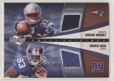 2006 Sweet Spot - Sweet Pairings Dual Jerseys #SPD-MM - Laurence Maroney, Sinorice Moss [EX to NM]