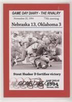 Nebraska 13, Oklahoma 3 (November 25, 1994)