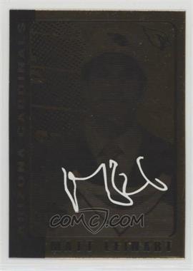 2006 The Merrick Mint NFL Draft - [Base] - Silver Signature #_MALE - Matt Leinart /2006