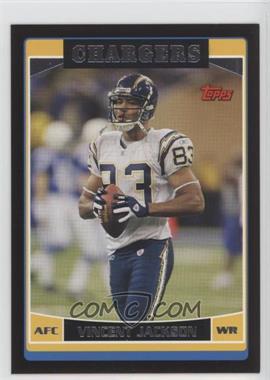 2006 Topps - [Base] - Black #42 - Vincent Jackson /51