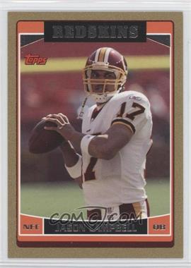 2006 Topps - [Base] - Gold #77 - Jason Campbell /2006