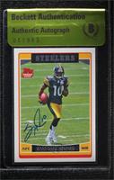 Santonio Holmes [BAS Beckett Auth Sticker]