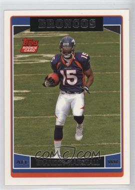 2006 Topps - [Base] #385 - Brandon Marshall