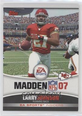 2006 Topps - EA Sports Insiders #2 - Larry Johnson