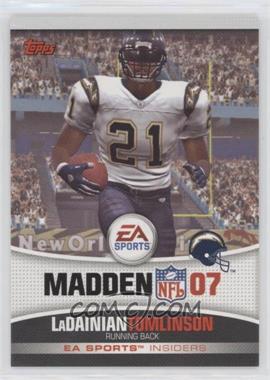 2006 Topps - EA Sports Insiders #3 - LaDainian Tomlinson