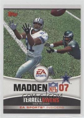 2006 Topps - EA Sports Insiders #7 - Terrell Owens