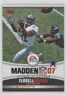 2006 Topps - EA Sports Insiders #7 - Terrell Owens