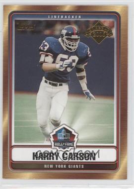 2006 Topps - Hall of Fame Class of 2006 #HOFT-HC - Harry Carson