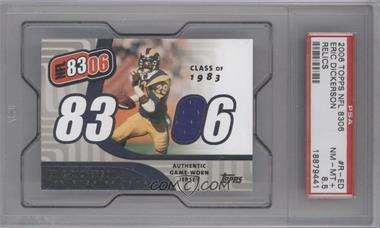 2006 Topps - NFL 8306 - Relics #8306R-ED - Eric Dickerson [PSA 8.5 NM‑MT+]