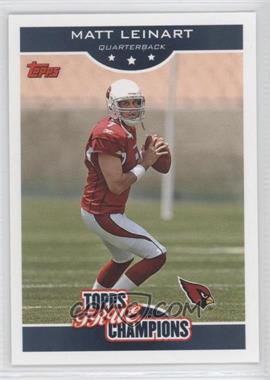 2006 Topps - Wal-Mart True Champions #7 - Matt Leinart