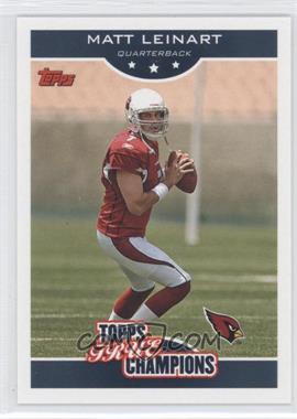 2006 Topps - Wal-Mart True Champions #7 - Matt Leinart