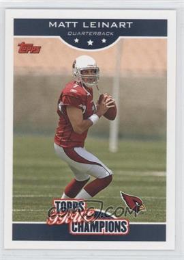 2006 Topps - Wal-Mart True Champions #7 - Matt Leinart