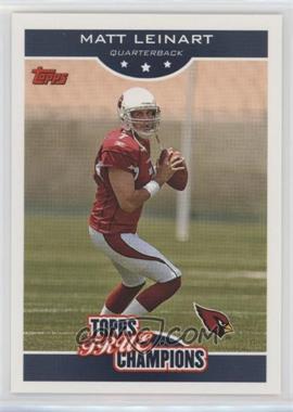 2006 Topps - Wal-Mart True Champions #7 - Matt Leinart