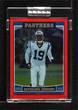 2006 Topps Chrome - [Base] - Red Refractor #156 - Keyshawn Johnson /259 [Uncirculated]