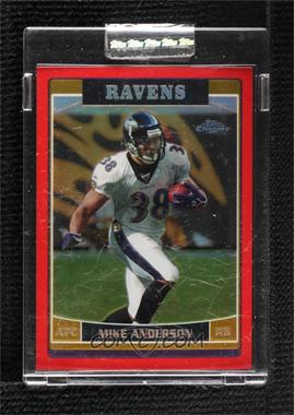 2006 Topps Chrome - [Base] - Red Refractor #157 - Mike Anderson /259 [Uncirculated]