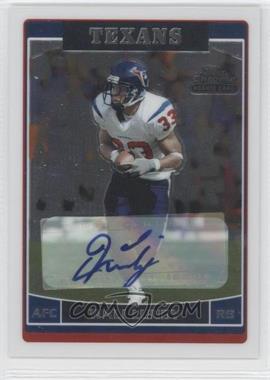 2006 Topps Chrome - [Base] - Rookie Autographs #243 - Wali Lundy