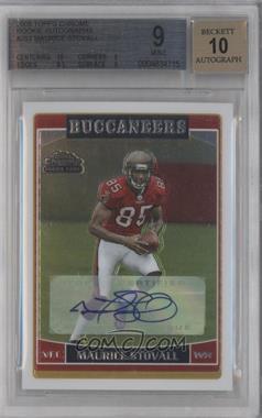 2006 Topps Chrome - [Base] - Rookie Autographs #253 - Maurice Stovall [BGS 9 MINT]