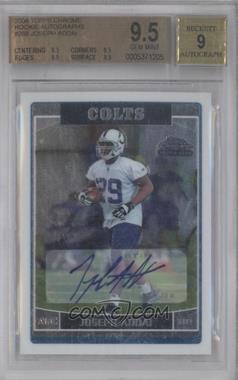 2006 Topps Chrome - [Base] - Rookie Autographs #268 - Joseph Addai [BGS 9.5 GEM MINT]