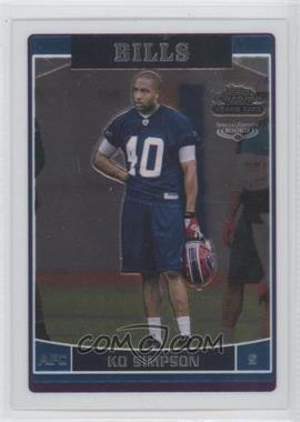 2006 Topps Chrome - [Base] - Special Edition Rookie #214 - Ko Simpson