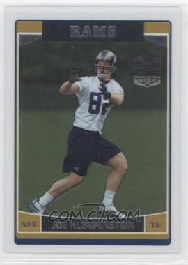 2006 Topps Chrome - [Base] - Special Edition Rookie #267 - Joe Klopfenstein