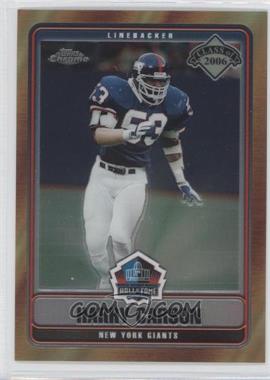 2006 Topps Chrome - Hall of Fame - Refractor #HOFT-HC - Harry Carson /100