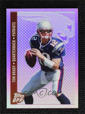 2006 Topps Draft Picks and Prospects (DPP) - [Base] - Chrome Bronze Refractor #21 - Tom Brady /299