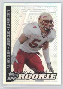 2006 Topps Draft Picks and Prospects (DPP) - [Base] - Chrome Refractor #122 - Class of 2006 Rookies - A.J. Nicholson