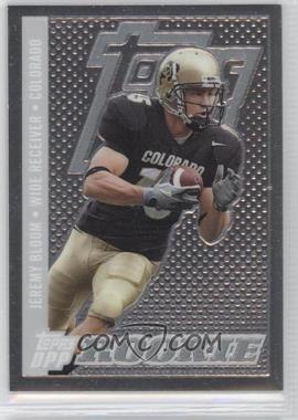 2006 Topps Draft Picks and Prospects (DPP) - [Base] - Chrome Silver #157 - Class of 2006 Rookies - Jeremy Bloom /199