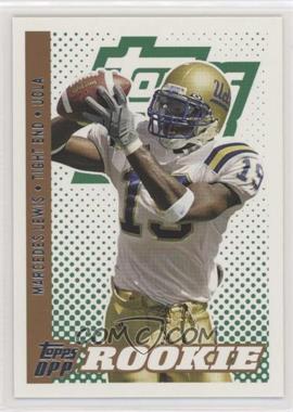 2006 Topps Draft Picks and Prospects (DPP) - [Base] #151 - Class of 2006 Rookies - Marcedes Lewis