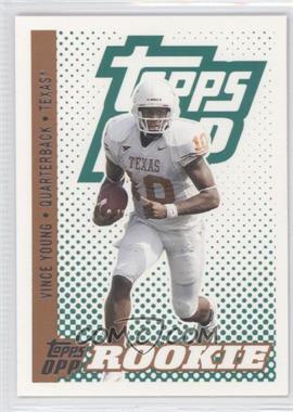 2006 Topps Draft Picks and Prospects (DPP) - [Base] #170.1 - Class of 2006 Rookies - Vince Young