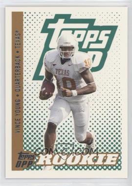 2006 Topps Draft Picks and Prospects (DPP) - [Base] #170.1 - Class of 2006 Rookies - Vince Young