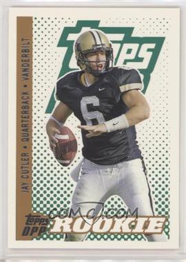 2006 Topps Draft Picks and Prospects (DPP) - [Base] #173.1 - Class of 2006 Rookies - Jay Cutler [EX to NM]