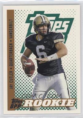 2006 Topps Draft Picks and Prospects (DPP) - [Base] #173.1 - Class of 2006 Rookies - Jay Cutler