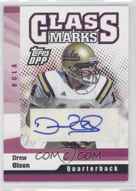 2006 Topps Draft Picks and Prospects (DPP) - Class Marks #CM-DO - Drew Olson