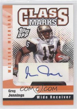 2006 Topps Draft Picks and Prospects (DPP) - Class Marks #CM-GJ - Greg Jennings