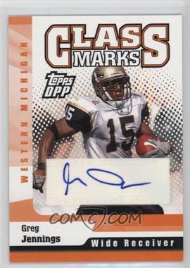 2006 Topps Draft Picks and Prospects (DPP) - Class Marks #CM-GJ - Greg Jennings