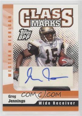 2006 Topps Draft Picks and Prospects (DPP) - Class Marks #CM-GJ - Greg Jennings