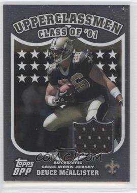 2006 Topps Draft Picks and Prospects (DPP) - Upperclassmen Relics - Silver Foil #UC-DM - Deuce McAllister /50