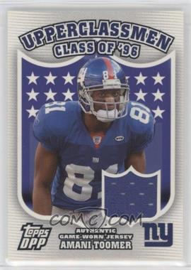 2006 Topps Draft Picks and Prospects (DPP) - Upperclassmen Relics #UC-AT - Amani Toomer