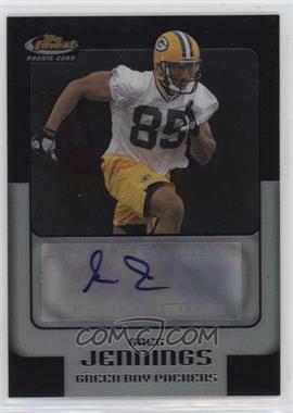 2006 Topps Finest - [Base] - Black Refractor #175 - Greg Jennings /99