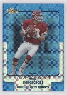 2006 Topps Finest - [Base] - Blue X-Fractor #80 - Trent Green /150