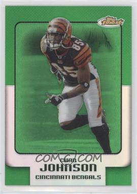 2006 Topps Finest - [Base] - Green Refractor #75 - Chad Johnson /199