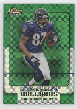 2006 Topps Finest - [Base] - Green X-Fractor #147 - Demetrius Williams /50