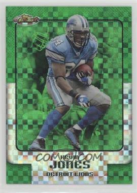 2006 Topps Finest - [Base] - Green X-Fractor #2 - Kevin Jones /50