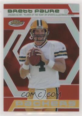 2006 Topps Finest - Finest Moments Brett Favre - Refractor #BF20 - Brett Favre /399