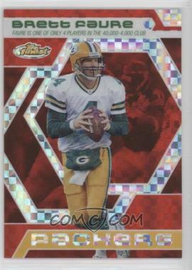 2006 Topps Finest - Finest Moments Brett Favre - X-Fractor #BF16 - Brett Favre /250