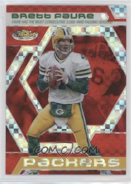 2006 Topps Finest - Finest Moments Brett Favre - X-Fractor #BF17 - Brett Favre /250